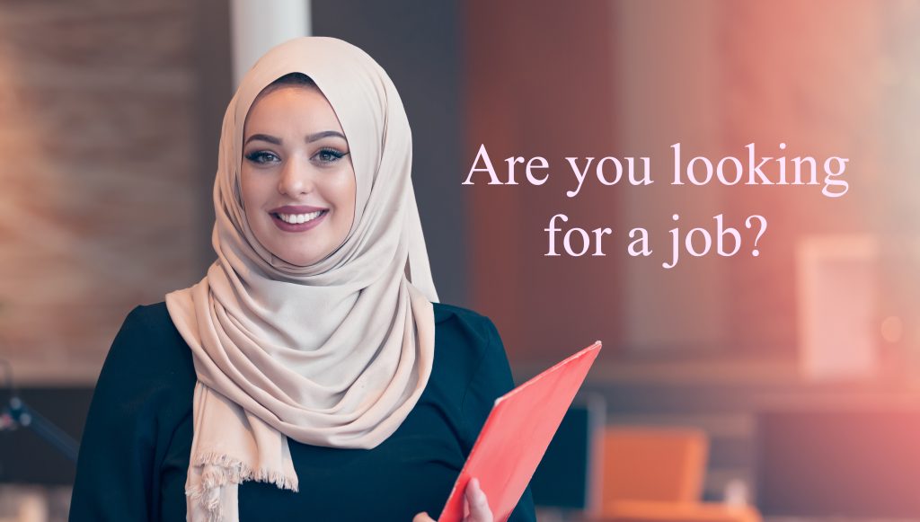 are you looking for a jobs?