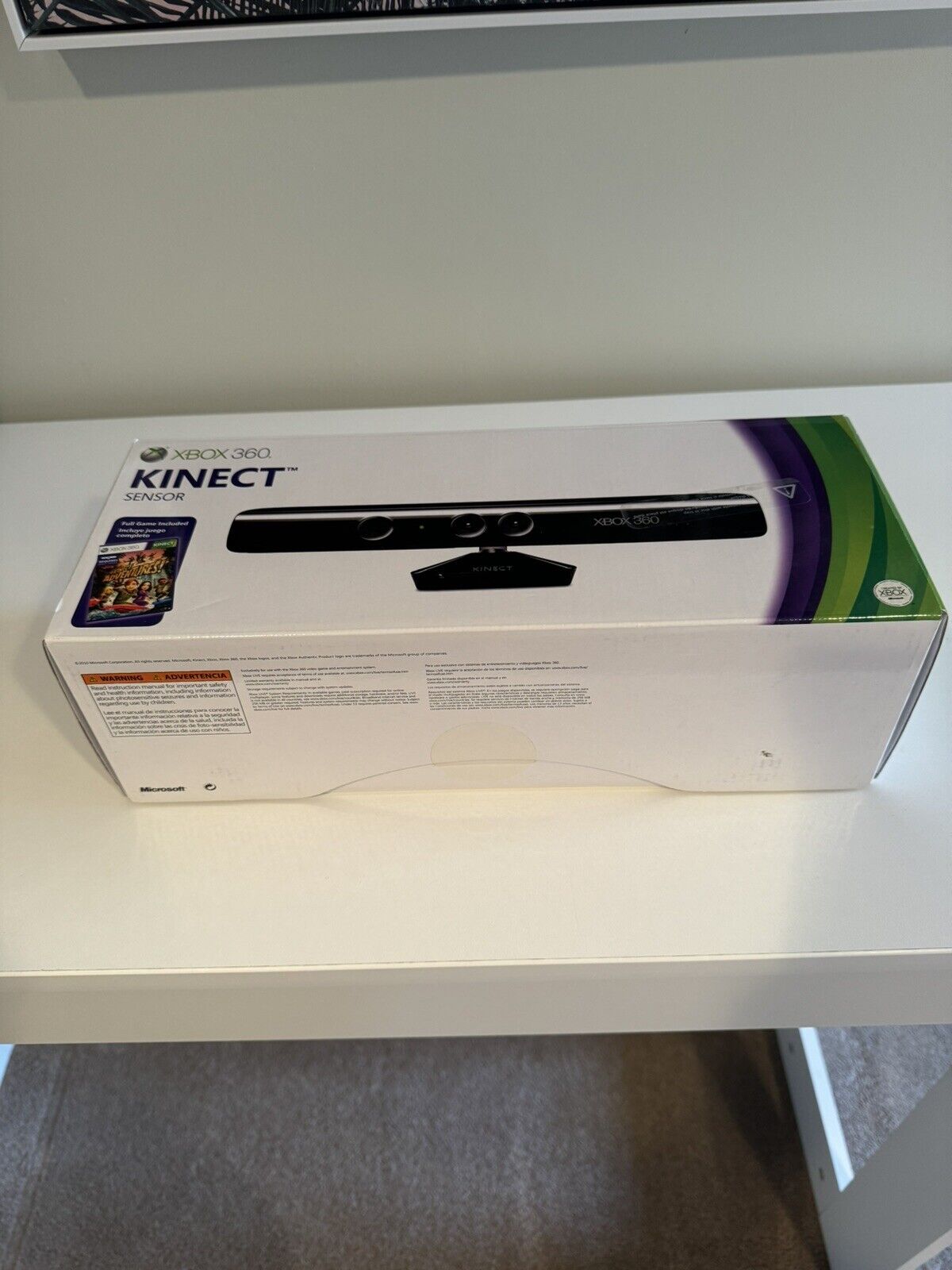 Beautiful XBox 360 Kinect Sensor (Model 1414) – (New Sealed Never Opened) on eBay