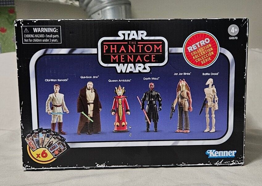 Astonishing Star Wars Retro Collection Phantom Menace Target Exclusive Action Figure Set on eBay
