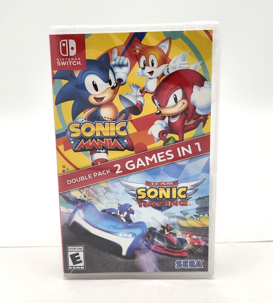 Unbelievable Sonic Mania + Team Sonic Racing Double Pack – Nintendo Switch – New Sealed US on eBay