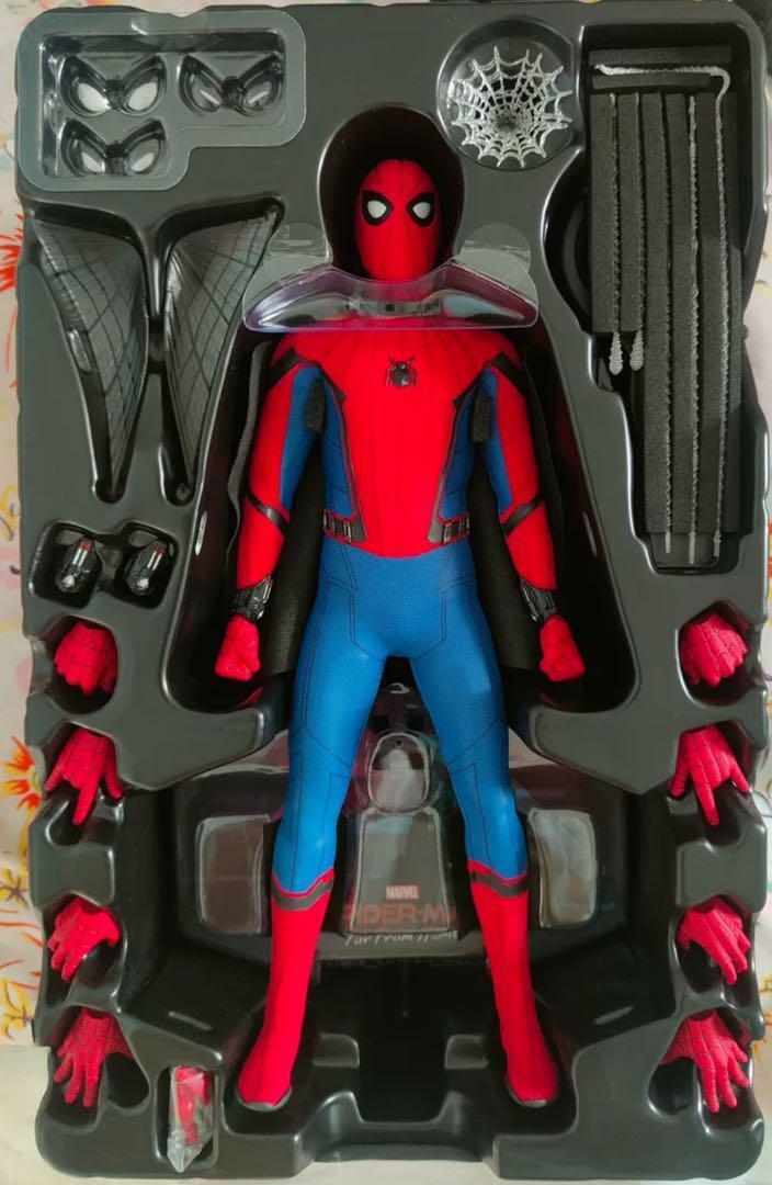 Unbelievable Hot Toys SPIDER-MAN Far From Home Movie Promo Edition 1/6 Figure on eBay
