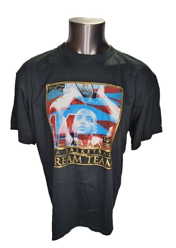 Helpful Charles Barkley Dream Team T Shirt 2006 Nike 1992 USA Olympics SZ XL Vintage on eBay