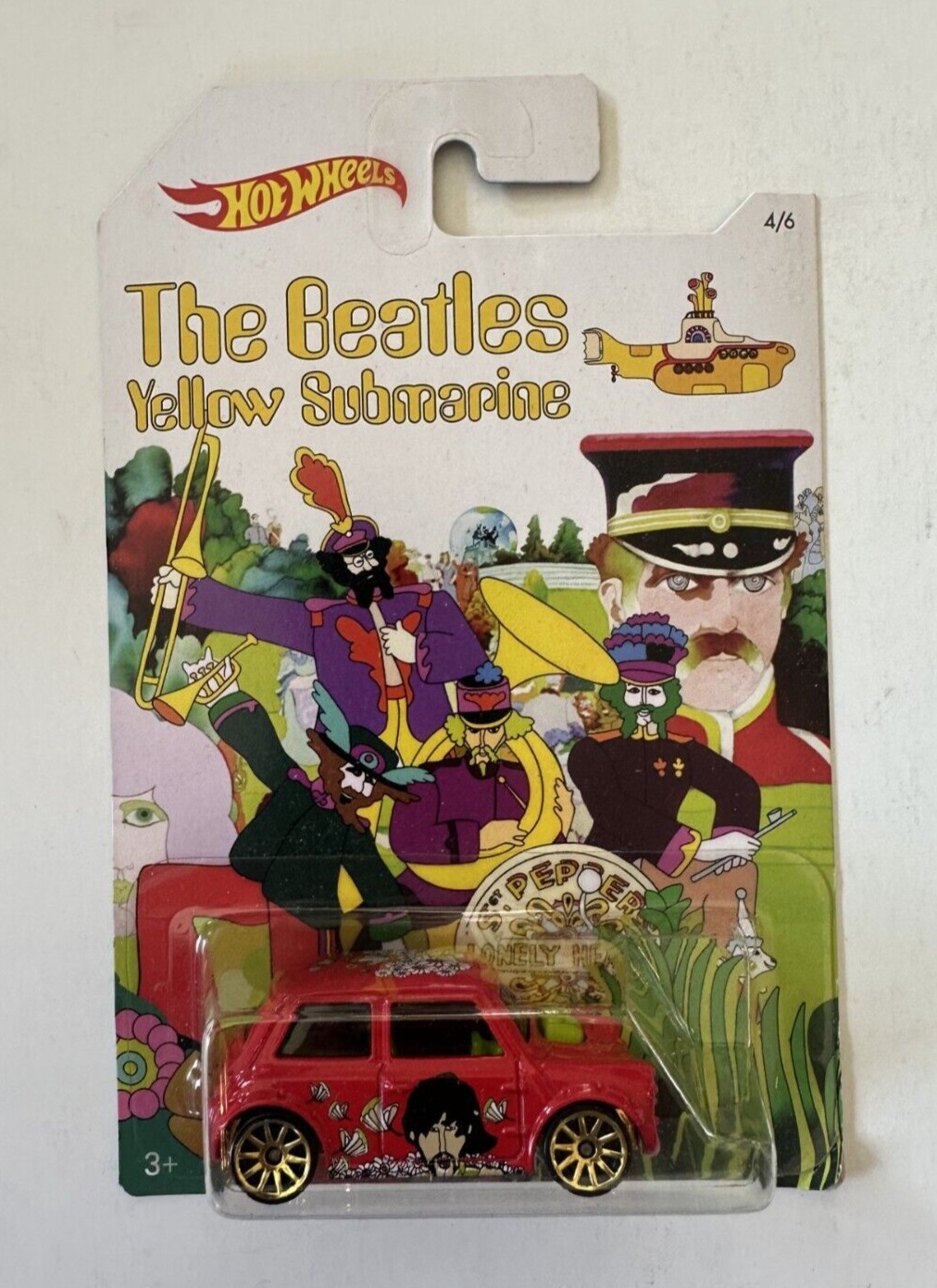 Awesome Hot Wheels The Beatles Yellow Submarine George Harrison Morris Mini 4/6 on eBay