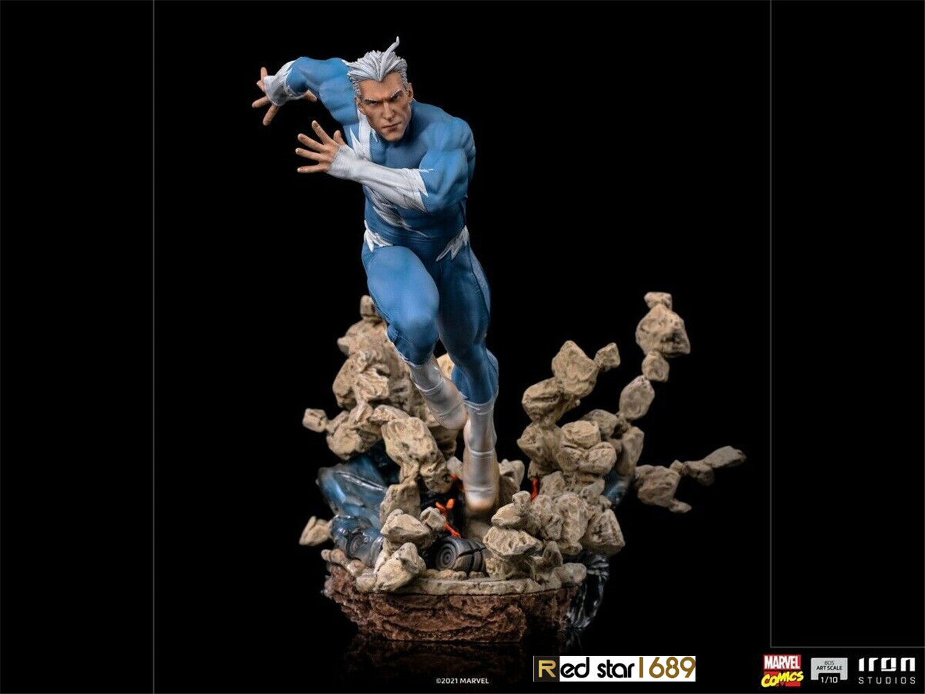Interesting Iron Studios 1:10 MARCAS41421-10 Quicksilver Resin Male Figure Statue Model Toys on eBay
