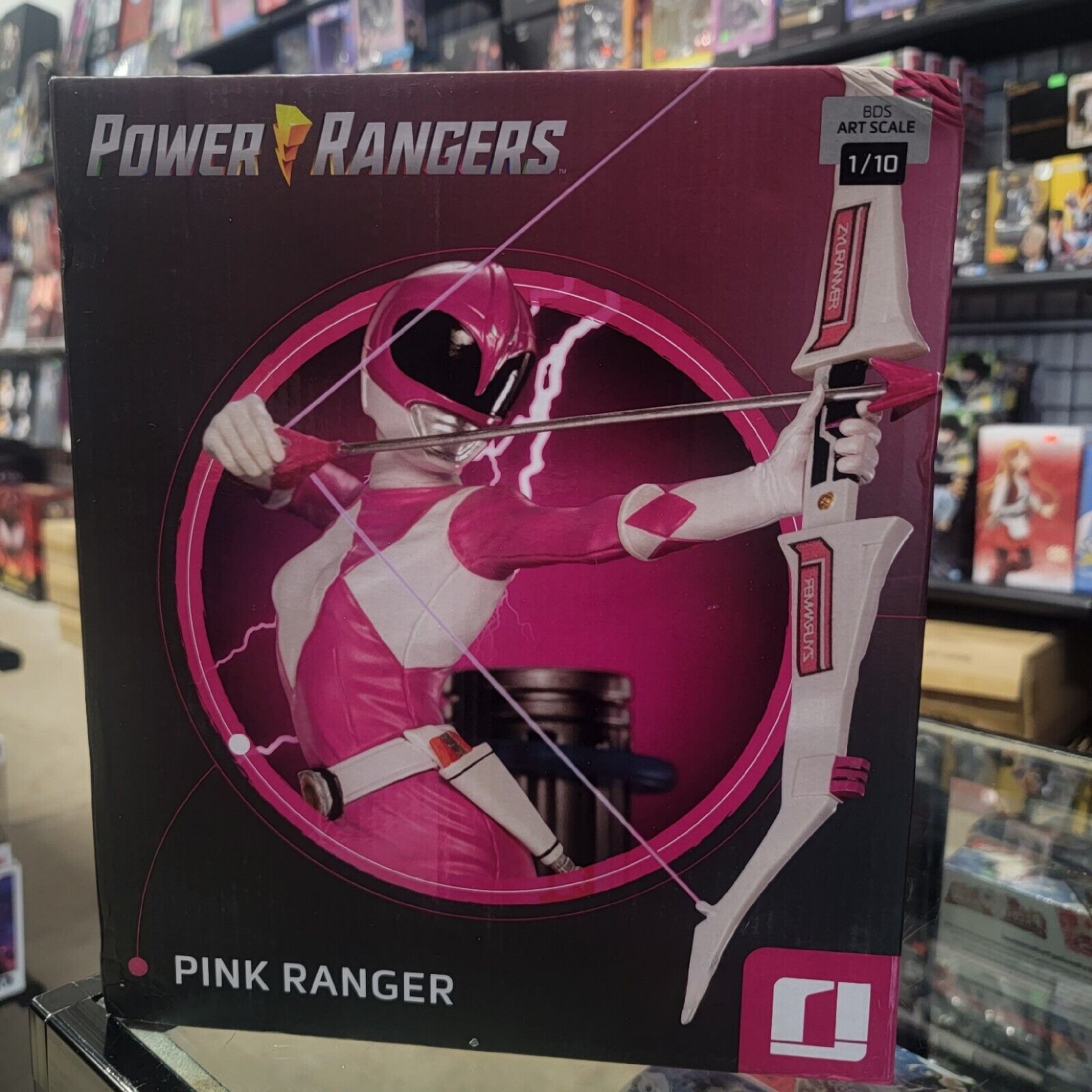 Nice Power Rangers Pink Ranger BDS Art Scale 1/10 Statue on eBay