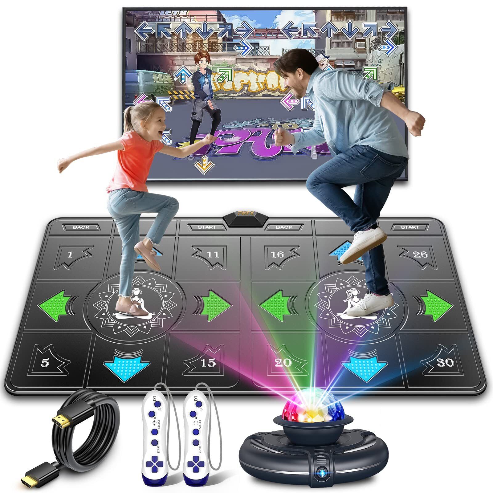 Smart FWFX Dance Mat for Kids and Adults Musical Electronic Dance Mats with HD Came… on eBay