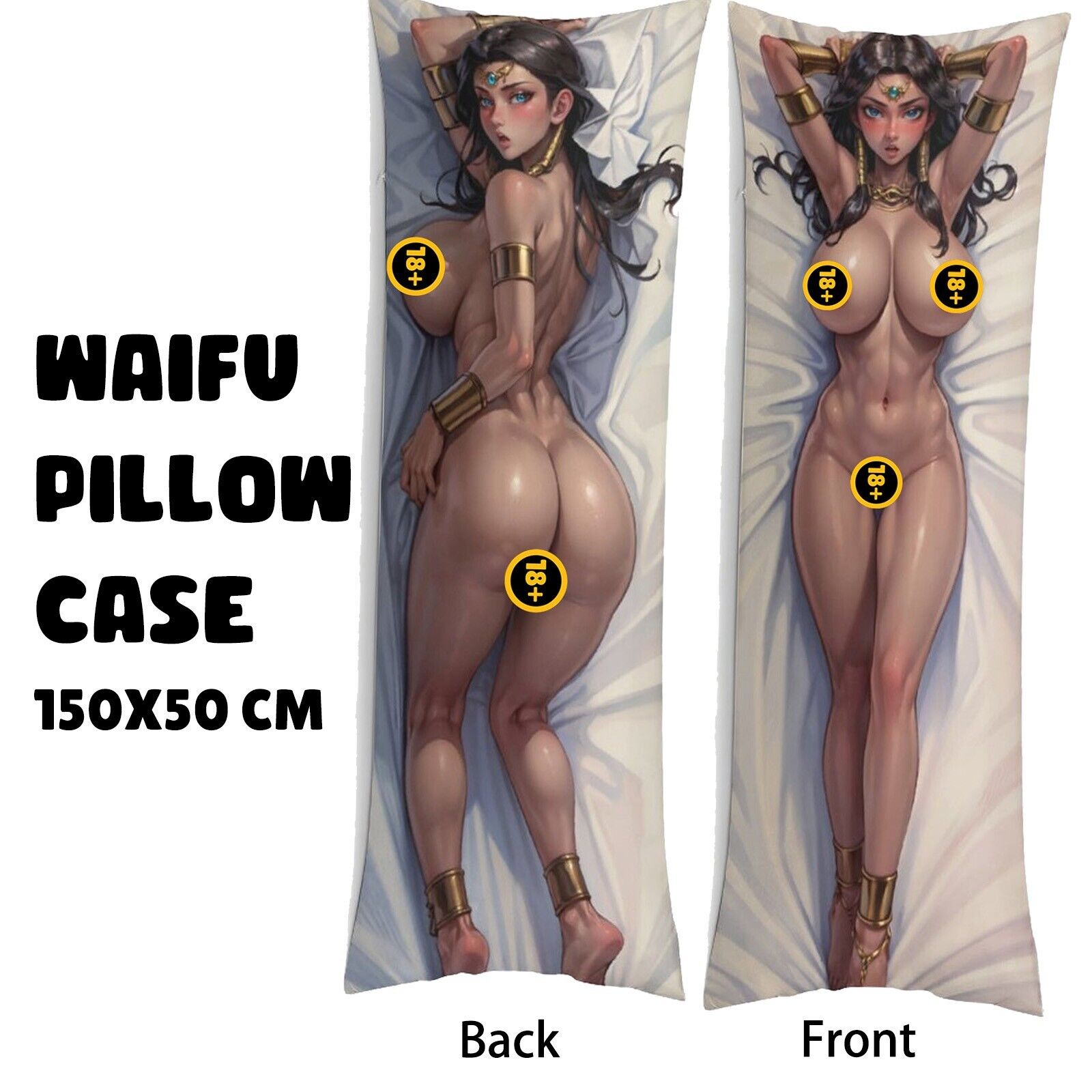 Interesting Anime sexy girl body waifu pillowcase double-sided printed plush soft 150x 50 cm on eBay
