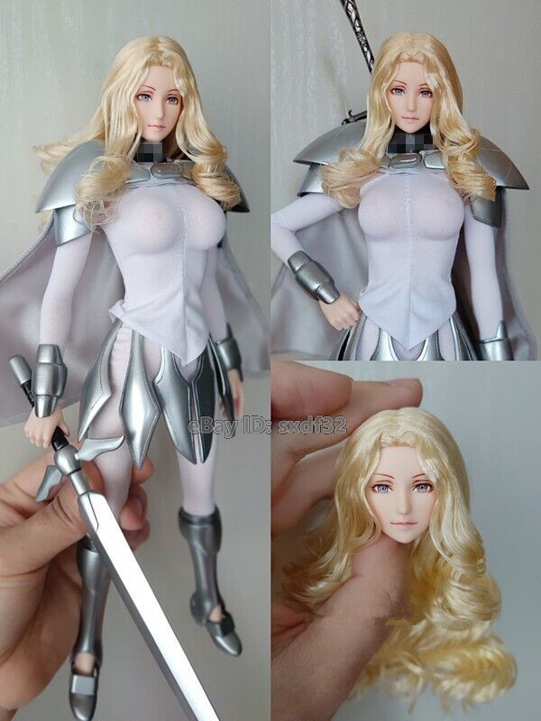 Helpful 1/6 Head Sculpt Female Swordsman Anime Girl For 12″ PH TBL JO UD Figure Body Toy on eBay