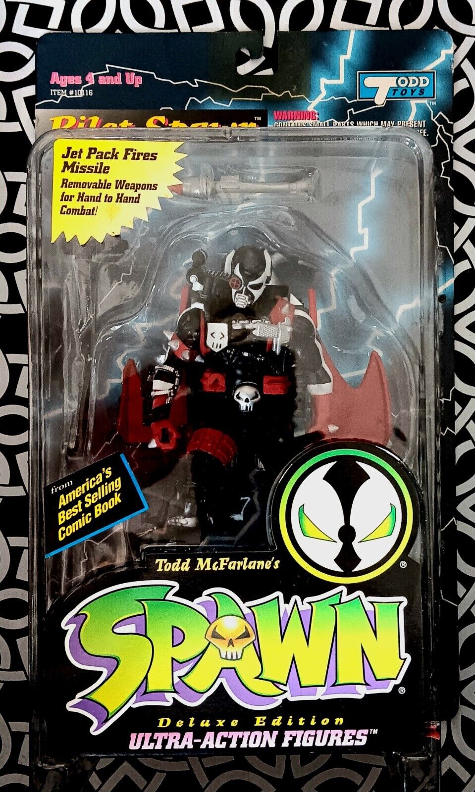 Adorable Pilot Spawn – Ultra-Action Figure Deluxe Edition – 1995 – Mcfarlane Toys 🔥  on eBay