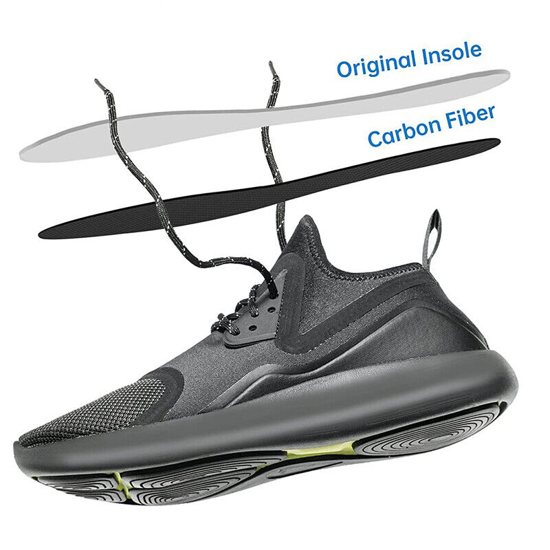 Helpful 1 Pair Men Carbon Fiber Insole Women Sports Shoe-Pad for Soccer Basketball Boots on eBay