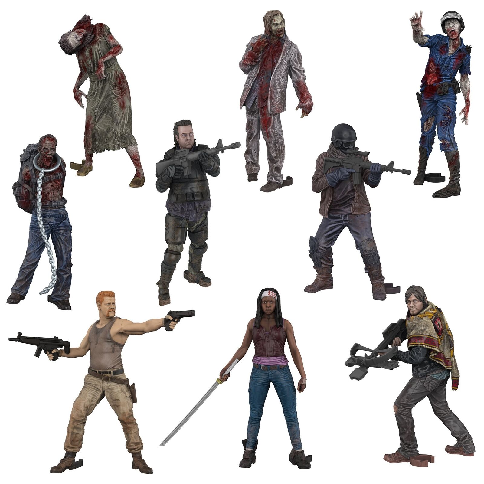 Nice McFarlane Toys Construction Sets The Walking Dead TV Blind Bag Series 3 Figures, on eBay