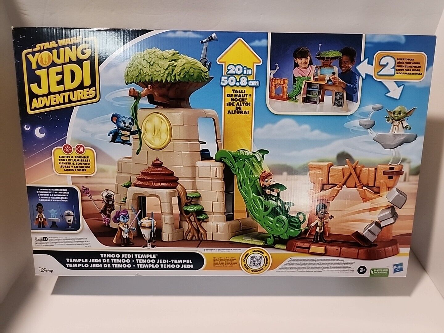 Awesome NEW! Star Wars Young Jedi Adventures –  Tenoo Jedi Temple Playset – Disney NIB on eBay