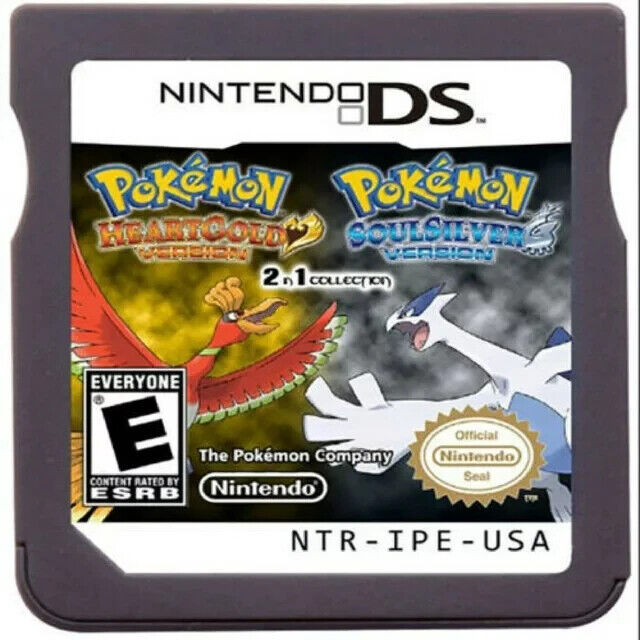 Clever 2in1 HeartGold & SoulSilver Video Game Nintendo DS Cartridge US Version on eBay