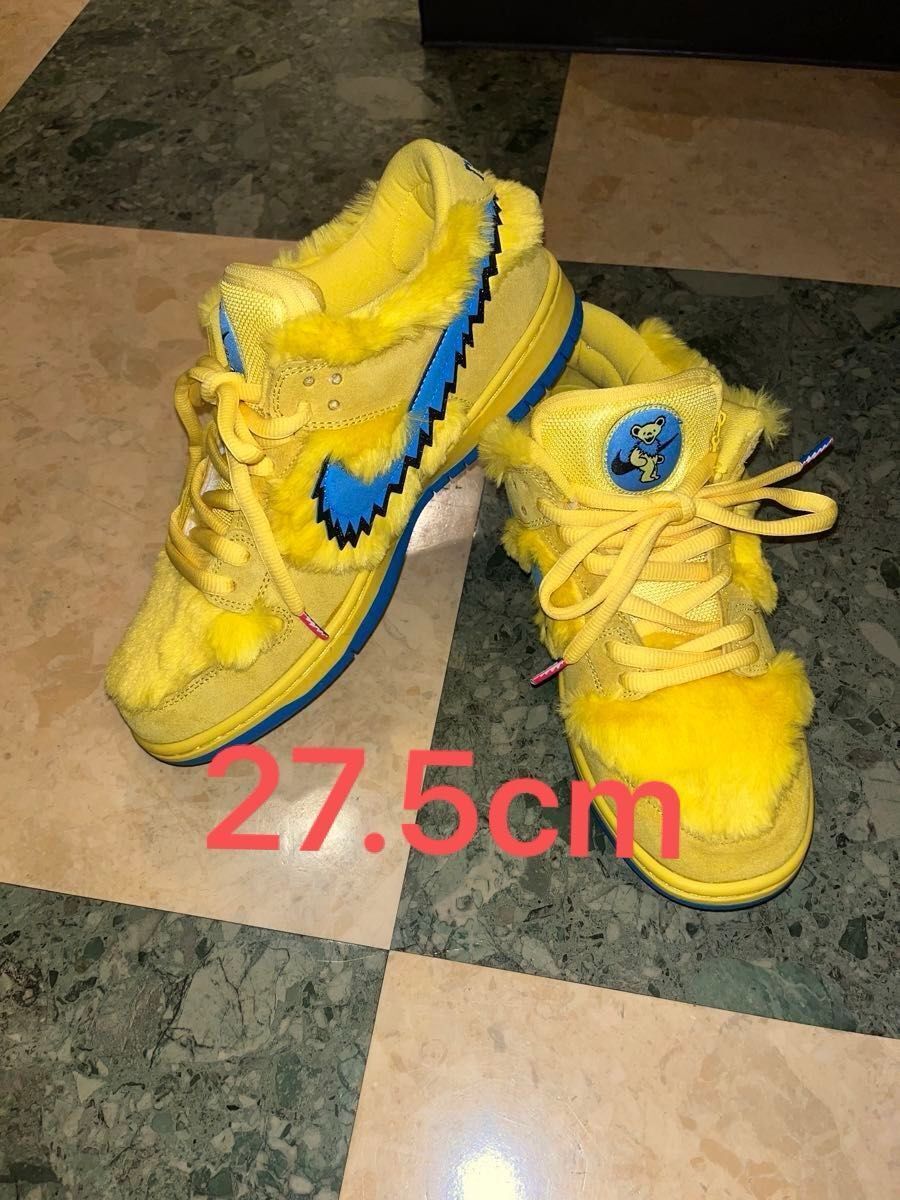 Elegant Nike SB Dunk Low Yellow Bear 27.5cm Men’s Sneaker US 9.5 Rubber Casual on eBay