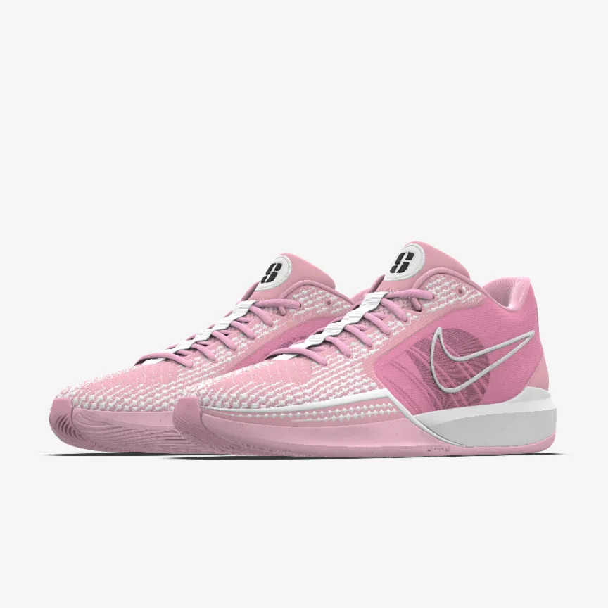 Glamorous “Classic Pink” custom Nike Sabrina 1’s- Brand new with box! on eBay