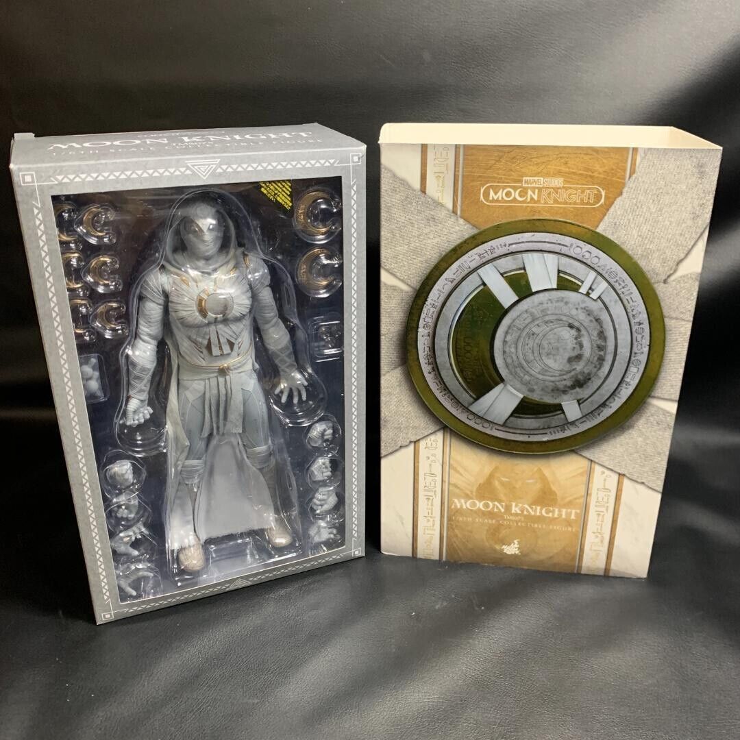 Magnificent MCU Hot Toys TMS075 Moon Knight Sixth Scale Figure 2023 Marc Spector FedEx Used on eBay