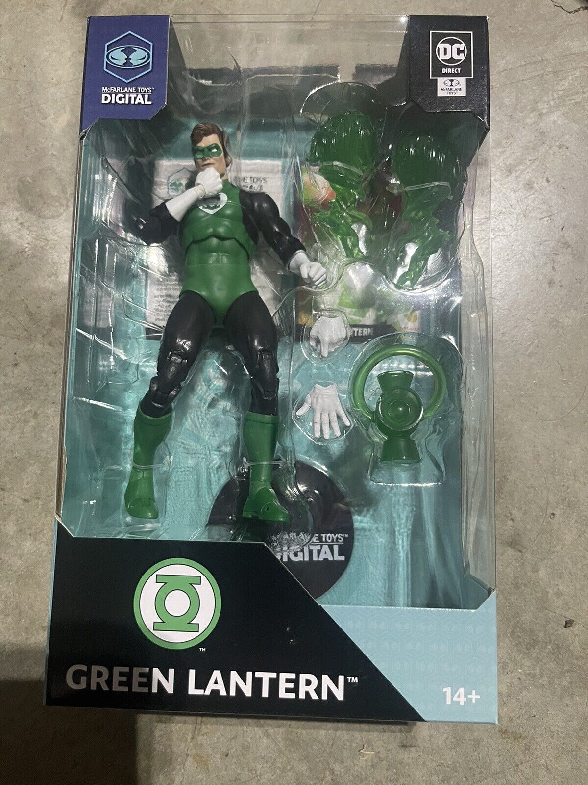 Magnificent McFarlane Toys DC Multiverse Green Lantern Hal Jordan Silver Age Digital on eBay