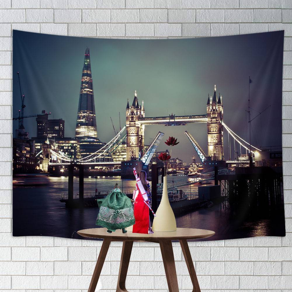 Helpful Architecture Tapestry London Bridge for 1/6 Figure Backdrop Diorama Background on eBay