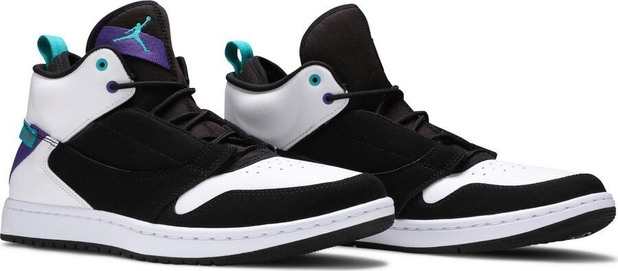 Smart Nike Men’s Jordan Fadeaway Basketball Shoes Black White Shoes NEW AO1329 035 on eBay