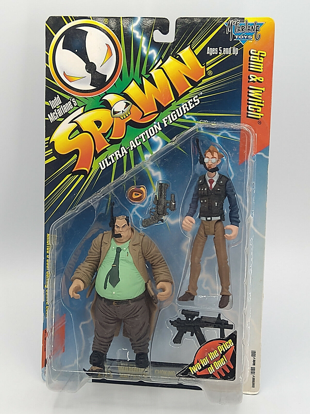 Clever Spawn Series 7 SAM & TWITCH Ultra Action Figure 1996 on eBay
