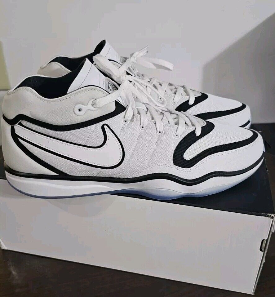Glamorous Nike Air Zoom GT Hustle 2 Men SZ 15 Basketball Shoes White Black DJ9405 102 New on eBay
