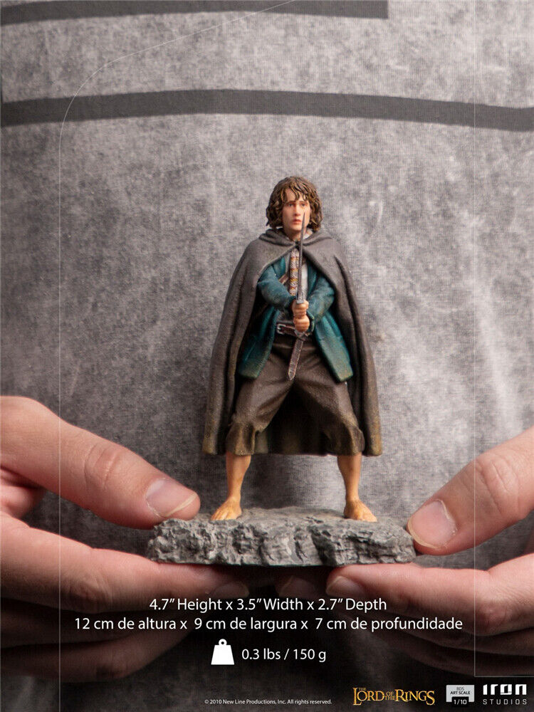 Beautiful Iron Studios Pippin BDS The Lord of the Rings Art Scale 1/10 Statue IN STOCK on eBay