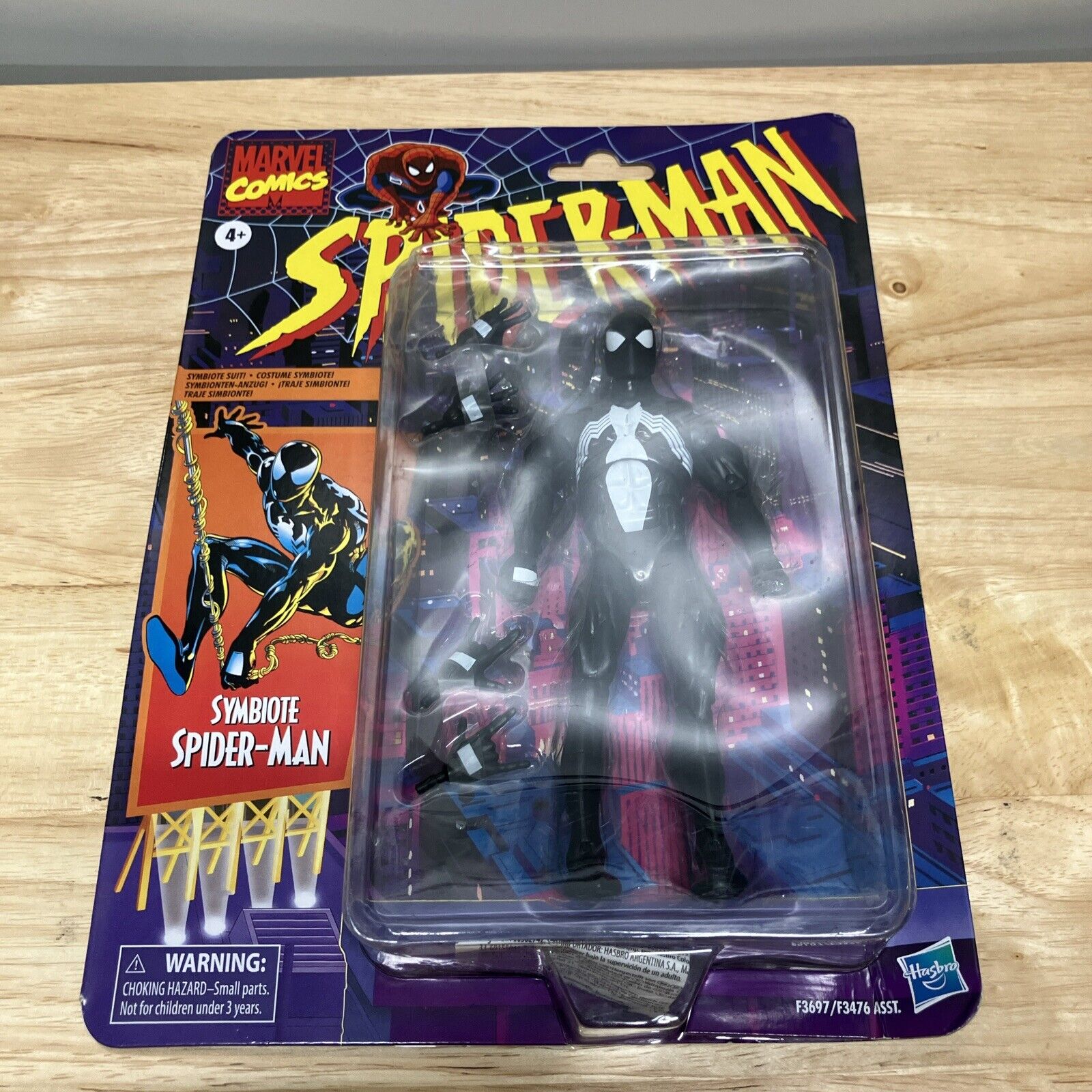 Astonishing Spider-Man Retro Marvel Legends Symbiote BLACK SUIT Spider-Man 6″ – NEW & SEALED on eBay