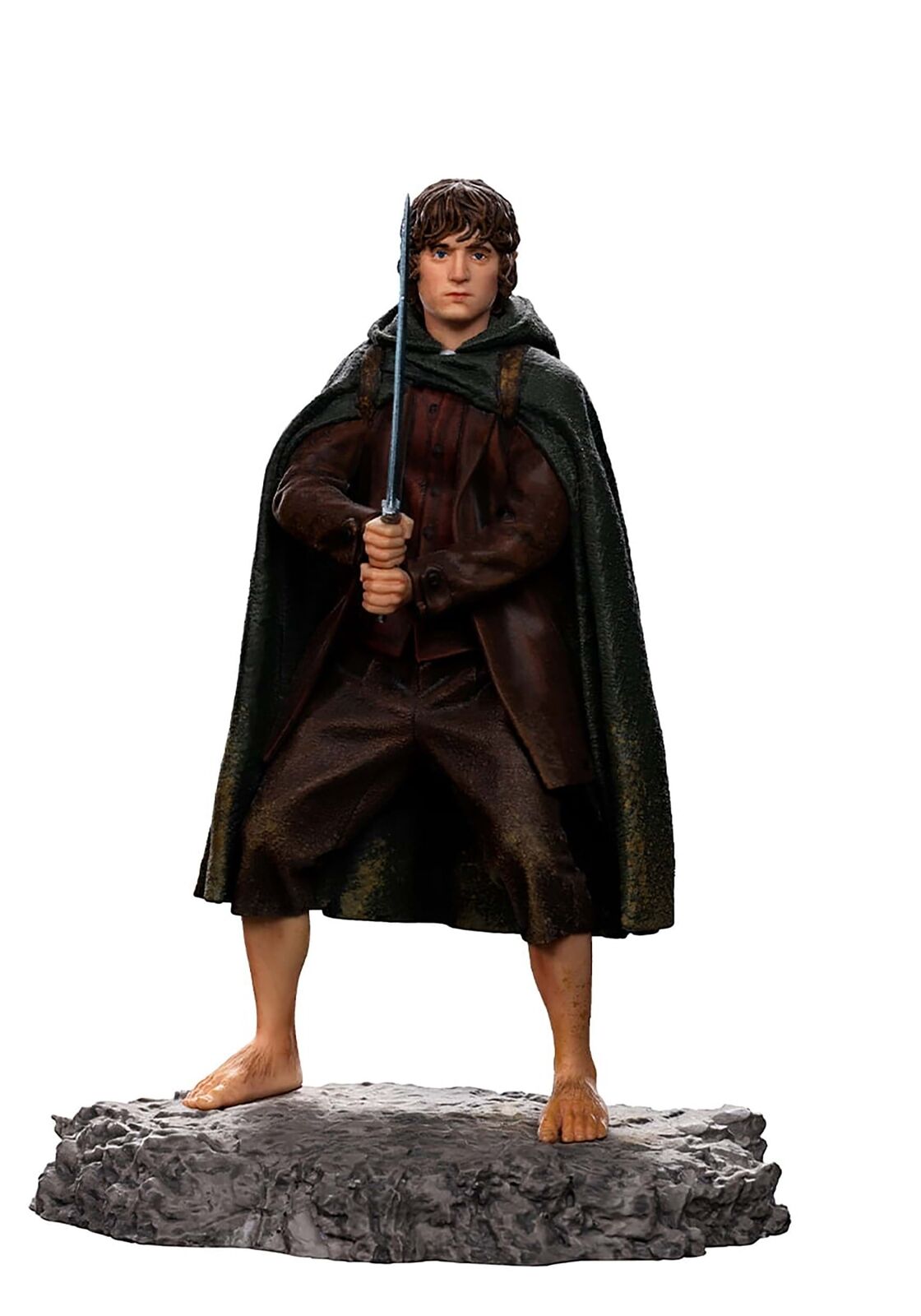 Interesting Lord of the Rings Frodo Baggins BDS Art Scale 1/10 Statue on eBay