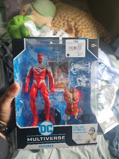 Awesome DC Multiverse JLA SUPERMAN RED Plastic Man Platinum Edition Figure McFarlane on eBay