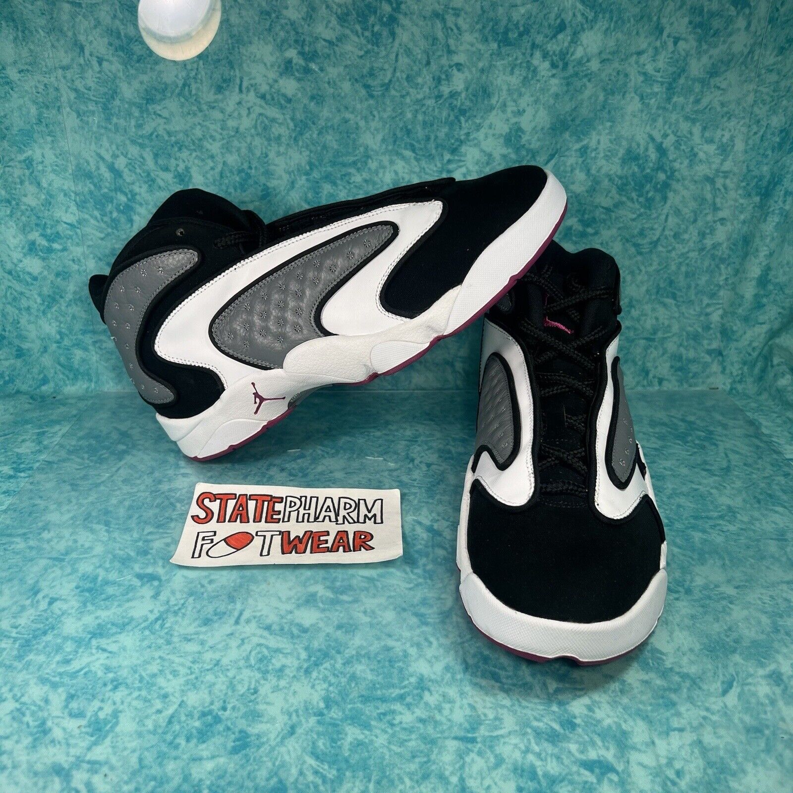 Glamorous Nike Air Jordan OG Women’s Black Purple High Top Athletic Basketball Shoes on eBay