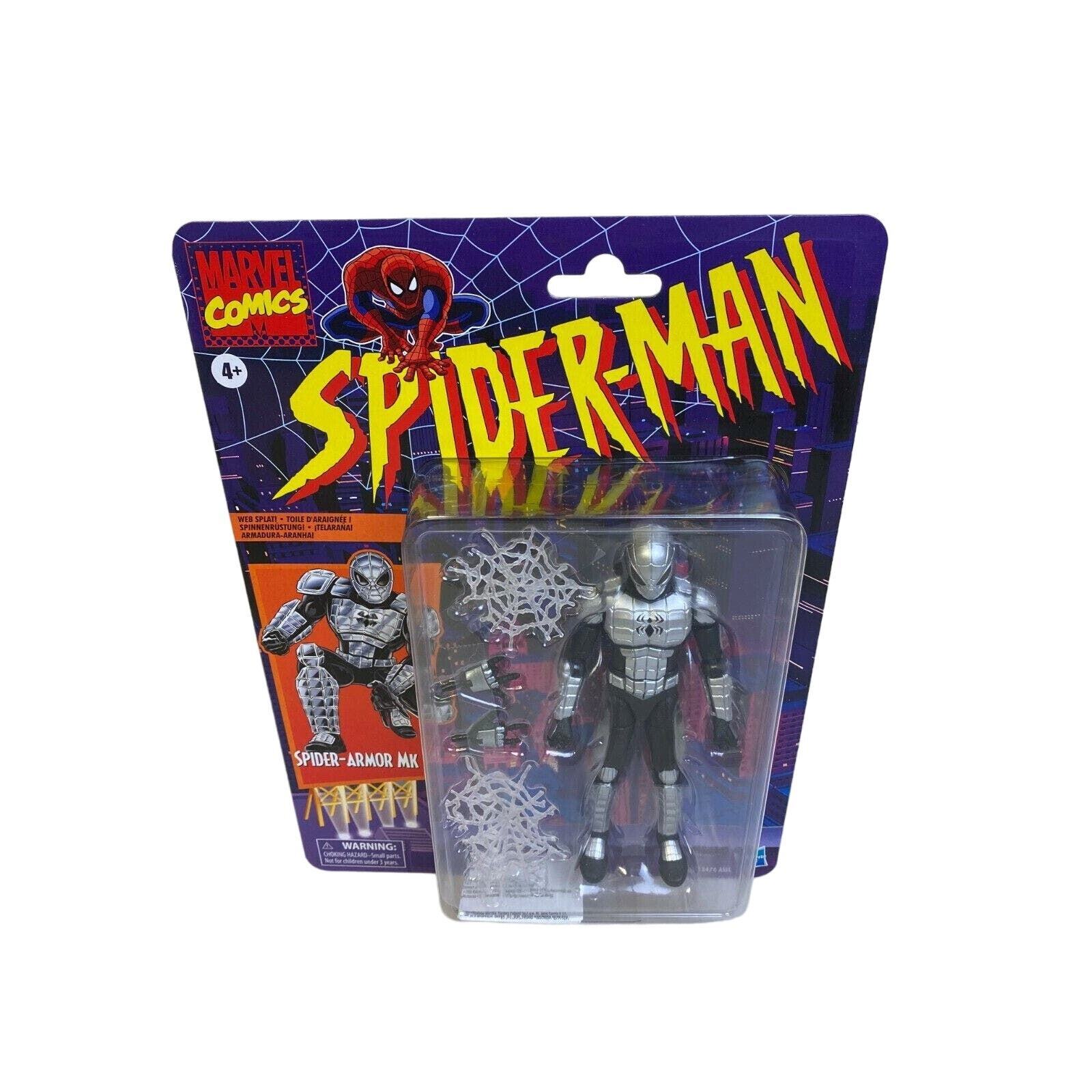 Adorable Hasbro Marvel Legends Retro Spider-Armor MK I MK 1 on eBay