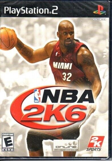 Fancy PS2 NBA 2K6 (2006) (Sony PlayStation 2, 2005) (Miami Heat Shaq cover) NEW,sealed on eBay