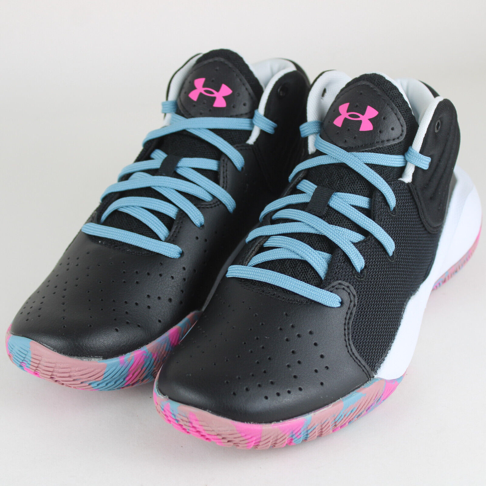 Beautiful Under Armour Kids Jet’s ’21 Athletic Basketball Shoes Black 3024794-007 on eBay